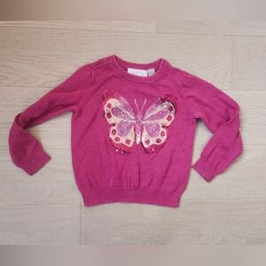 The Children's Place Butterfly Knit Sweater 2T
